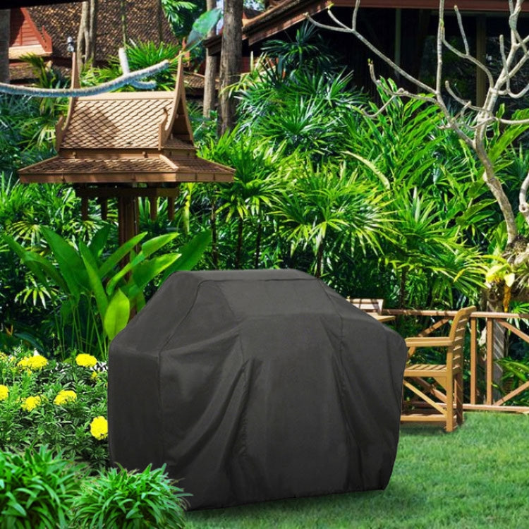 กลางแจ้งป้องกันรังสียูวีกันน้ำกันฝุ่น 210D ฟอร์ดผ้าบาร์บีคิวตารางป้องกันถุงถ่านบาร์บีคิวย่างปกขนาด: 190x70x117 เซนติเมตร, Size: 190x70x117cm