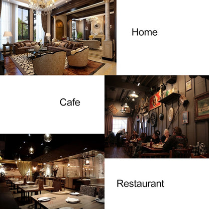 นาฬิกาแขวนเกียร์ด้านเดียวทรงกลมไม้ย้อนยุคนาฬิกาแขวนเลขโรม เส้นผ่านศูนย์กลาง: 70ซม, Rome Number 70cm, Rome Number  70cm