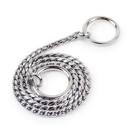 40 ซม.สัตว์เลี้ยง P CHAIN ปลอกคอสัตว์เลี้ยงสัตว์เลี้ยงสายคล้องคอสุนัขสายคล้องคองูโซ่สุนัขปลอกคอสุนัข, 40cm