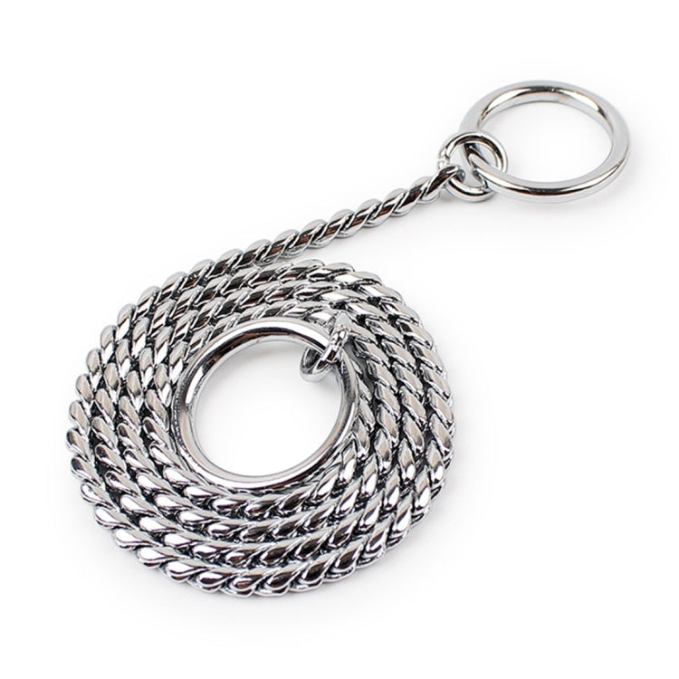 50 ซม.x 4 มม.สัตว์เลี้ยง P CHAIN ปลอกคอสัตว์เลี้ยงสัตว์เลี้ยงสายคล้องคอสุนัขสายคล้องคองูโซ่สุนัขสุนัข COLLAR, 50cm x 4mm