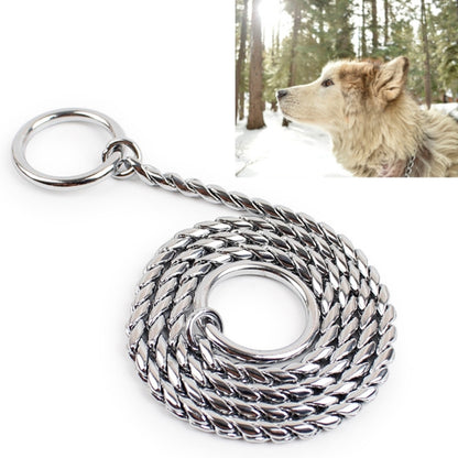 55 ซม.สัตว์เลี้ยง P CHAIN ปลอกคอสัตว์เลี้ยงสัตว์เลี้ยงสายคล้องคอสุนัขสายคล้องคองูโซ่สุนัขปลอกคอสุนัข, 55cm