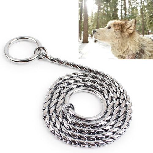 55 ซม.สัตว์เลี้ยง P CHAIN ปลอกคอสัตว์เลี้ยงสัตว์เลี้ยงสายคล้องคอสุนัขสายคล้องคองูโซ่สุนัขปลอกคอสุนัข, 55cm