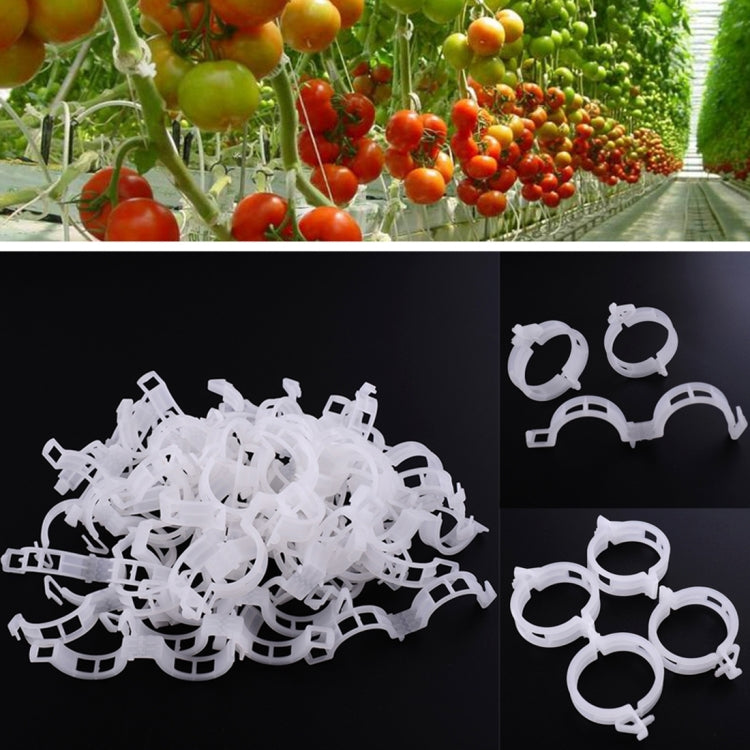 500 ชิ้น 25 มิลลิเมตรพลาสติก Tie คลิปแขวน Crane โฟลเดอร์ Vines พืชคลิปถาวร, 500 PCS