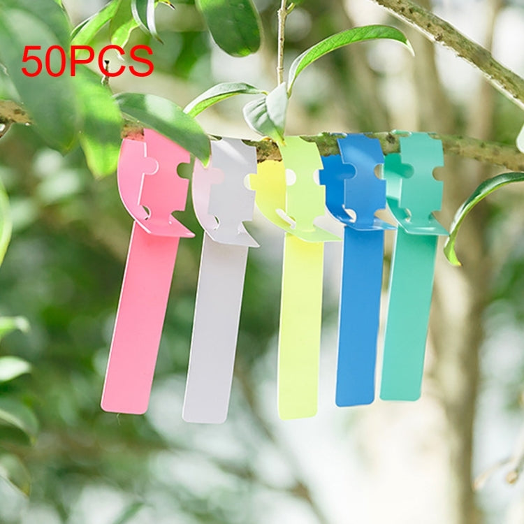 50 ชิ้นป้ายกันน้ำดอกไม้ป้ายพืชป้ายสวนการจัดส่งสีแบบสุ่ม, Plant Label 2