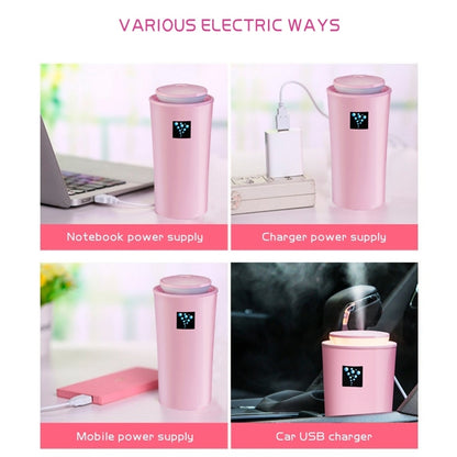 เครื่องวัดความชื้นความชื้น Small-3 2W เครื่องให้ความชุ่มชื้นพร้อมไฟกลางคืน LED ความจุถังน้ำ: 260 มล