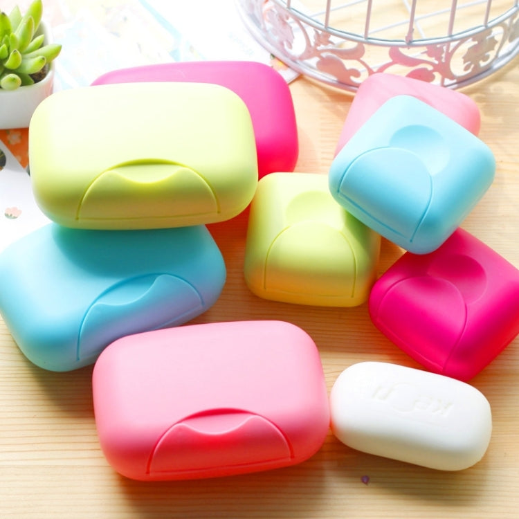 Home Travelสบู่กล่องล็อคกันน้ำLeakproofผู้ถือสบู่พร้อมฝาครอบจานสบู่คอนเทนเนอร์,การจัดส่งสีสุ่ม,ขนาดใหญ่,ขนาด: 12x8x4cm, 12x8x4cm