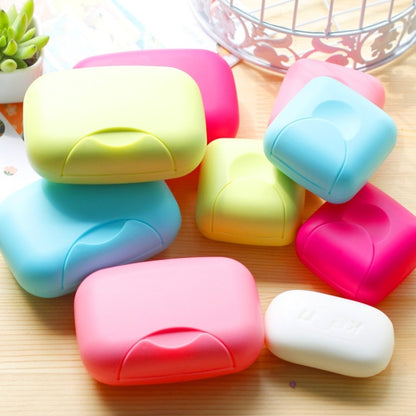Home Travelสบู่กล่องล็อคกันน้ำLeakproofผู้ถือสบู่พร้อมฝาครอบจานสบู่คอนเทนเนอร์,การจัดส่งสีสุ่ม,ขนาดใหญ่,ขนาด: 12x8x4cm, 12x8x4cm