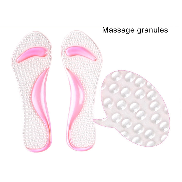 ผู้หญิงซิลิโคนเจลนวด Arch Support Insoles Orthotic Flatfoot ป้องกันเท้า Cocoon รองเท้าส้นสูงรองเท้า Pad,การจัดส่งสีสุ่ม
