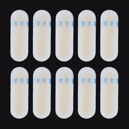 10 PCS Foot Care Skin Hydrogel ยาแก้ปวดพลาสเตอร์แผลพุพอง Slip Heel Protector ขนาด: 20x60 ซม., Size: 20x60cm