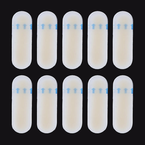 10 PCS Foot Care Skin Hydrogel ยาแก้ปวดพลาสเตอร์แผลพุพอง Slip Heel Protector ขนาด: 20x60 ซม., Size: 20x60cm
