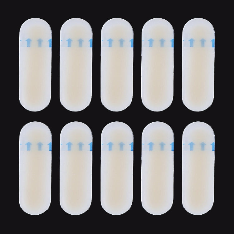 10 PCS Foot Care Skin Hydrogel ยาแก้ปวดพลาสเตอร์แผลพุพอง Slip Heel Protector ขนาด: 20x60 ซม., Size: 20x60cm