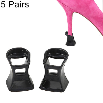 5 คู่สวมใส่ยาก PVC StoppersShoes รองเท้าส้นสูงป้องกัน, ขนาด: M, การจัดส่งสีแบบสุ่ม, Size: M