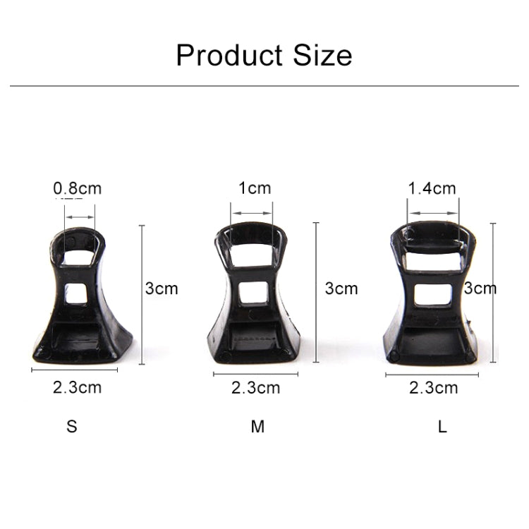 5 คู่สวมใส่ยาก PVC StoppersShoes รองเท้าส้นสูงป้องกัน, ขนาด: M, การจัดส่งสีแบบสุ่ม, Size: M