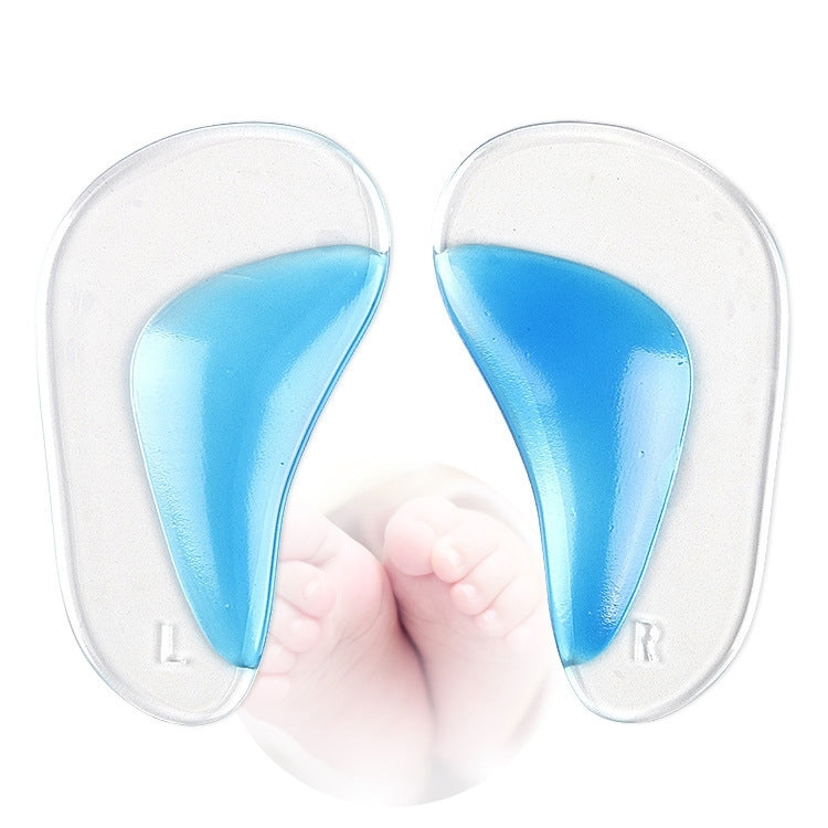 2 คู่รองเท้าเจลสำหรับเด็ก Insoles กระดูกและข้อ Arch Support Insoles สำหรับรองเท้าเด็ก Flatfoot Corrector Pads พื้นรองเท้าเด็กวัยหัดเดินขนาด: L, Size: L