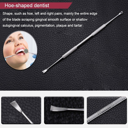 ชุดเครื่องมือทันตกรรม 4 in 1 (หัววัดสแตนเลส + ทันตแพทย์รูปจอบ + แหนบทันตกรรม + กระจกปาก), 4 in 1