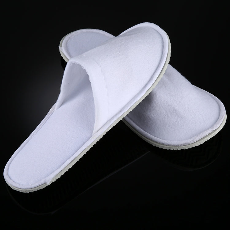10 คู่อุปกรณ์โรงแรมรองเท้าแตะเดินทางแบบใช้แล้วทิ้งแบบพกพาความยาว: 26 ซม, Slippers