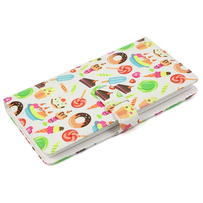 รูปแบบขนมหวาน 3 นิ้ว DIY PU Mini ความคิดสร้างสรรค์แทรกประเภท 32 หน้าอัลบั้มภาพที่สวยงามสำหรับโพลารอยด์, Dessert