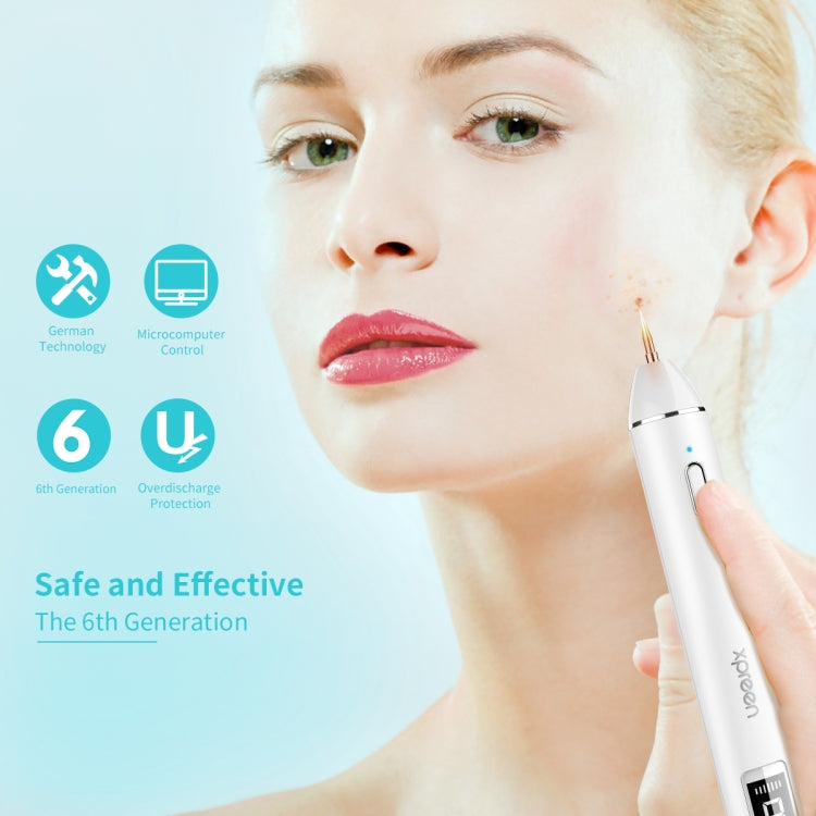 Xpreen XPRE061 Professional Dark Spot Remover Freckle Tattoo ที่ชาร์จได้ Wart Mole Remover พร้อมหน้าจอ LED และ Spotlight