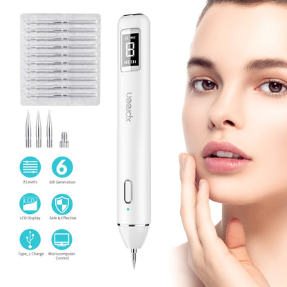 Xpreen XPRE061 Professional Dark Spot Remover Freckle Tattoo ที่ชาร์จได้ Wart Mole Remover พร้อมหน้าจอ LED และ Spotlight