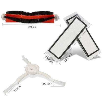 อุปกรณ์เสริมหุ่นยนต์กวาดตัวกรอง Haipa แปรงสำหรับรุ่น Xiaomi Mijia Stone / รุ่นที่สอง