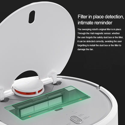 2 ชิ้นหุ่นยนต์กวาดฝุ่นกล่องล้างทำความสะอาดได้กรองอุปกรณ์เสริมสำหรับ Xiaomi Stone Generation / รุ่นที่สอง