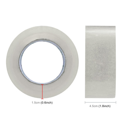 กว้าง 45 มม. หนา 15 มม. แพคเกจปิดผนึกบรรจุเทปม้วนสติกเกอร์, 45mm Width 15mm Thickness (Clear White), 45mm Width 15mm Thickness  (Transparent Yellow), 45mm Width 15mm Thickness (Yellow)