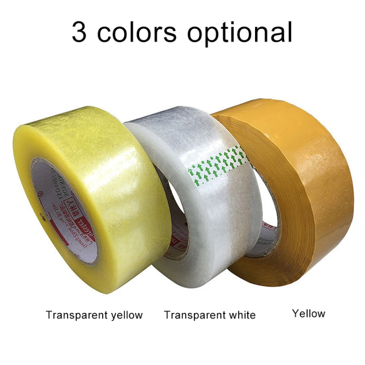 กว้าง 45 มม. หนา 15 มม. แพคเกจปิดผนึกบรรจุเทปม้วนสติกเกอร์, 45mm Width 15mm Thickness (Clear White), 45mm Width 15mm Thickness  (Transparent Yellow), 45mm Width 15mm Thickness (Yellow)