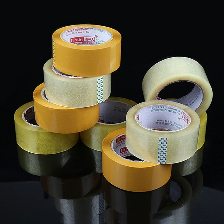 กว้าง 45 มม. หนา 15 มม. แพคเกจปิดผนึกบรรจุเทปม้วนสติกเกอร์, 45mm Width 15mm Thickness (Clear White), 45mm Width 15mm Thickness  (Transparent Yellow), 45mm Width 15mm Thickness (Yellow)