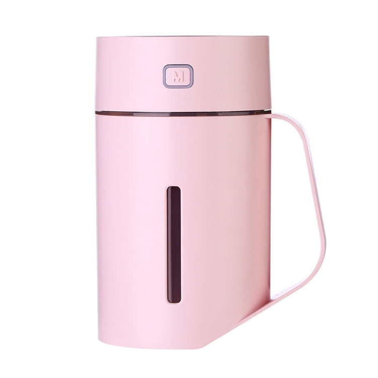 ML-S2 ถ้วยน้ำรูปทรงอัจฉริยะปิดเสียง LED Night Light Atomized Humidifier เครื่องเพิ่มความชื้นในอากาศ
