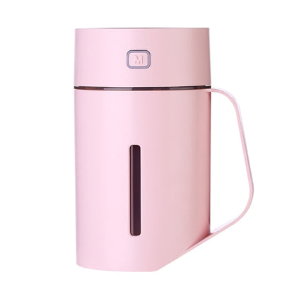 ML-S2 ถ้วยน้ำรูปทรงอัจฉริยะปิดเสียง LED Night Light Atomized Humidifier เครื่องเพิ่มความชื้นในอากาศ
