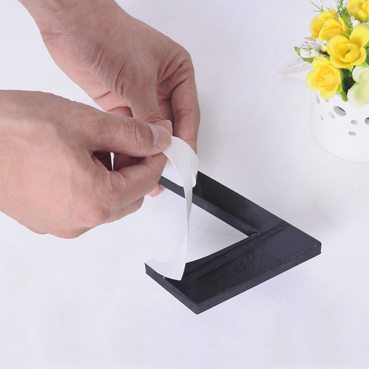 นาฬิกาสติ๊กเกอร์ติดผนัง DIY Mirror 3D Creative ขนาด: 120 * 120 ซม, Size: 120*120cm(Black), Size: 120*120cm(White), Size: 120*120cm(Yellow)