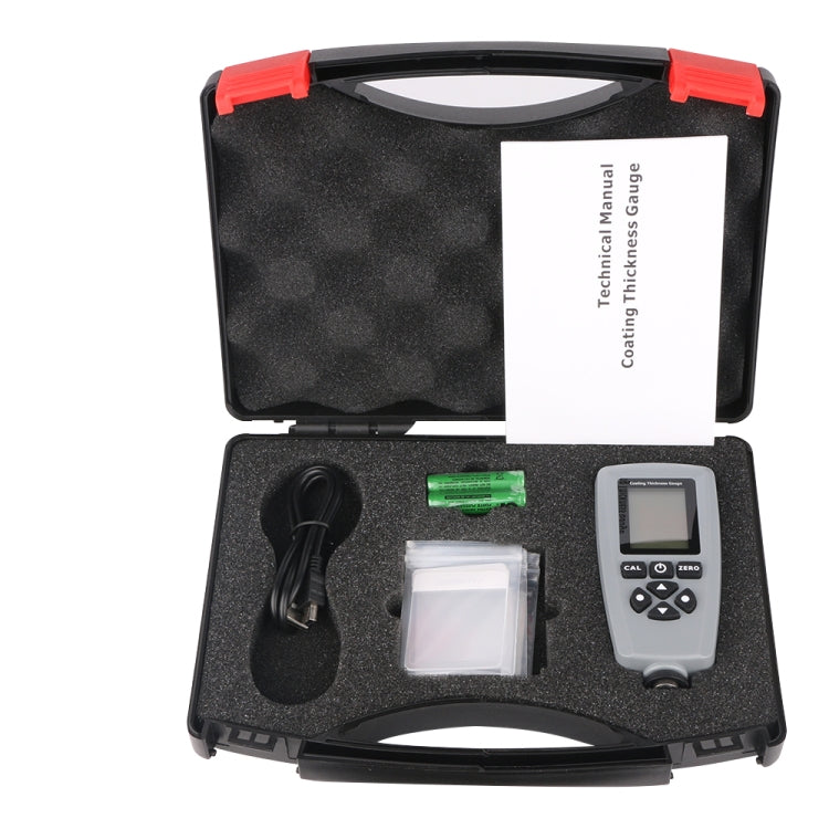 RZEC770 จอแสดงผล LCD เครื่องวัดความหนาสีเคลือบเครื่องมือ