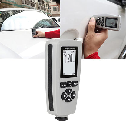 RZEC770 จอแสดงผล LCD เครื่องวัดความหนาสีเคลือบเครื่องมือ