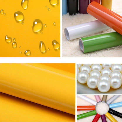 Pearlescent Creative PVC อิฐตกแต่งเฟอร์นิเจอร์สติ๊กเกอร์วอลเปเปอร์ห้องนอนห้องนั่งเล่นผนังวอลล์เปเปอร์กันน้ำม้วนขนาด: 60x500 ซม