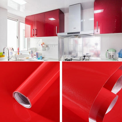 Pearlescent Creative PVC อิฐตกแต่งเฟอร์นิเจอร์สติ๊กเกอร์วอลเปเปอร์ห้องนอนห้องนั่งเล่นผนังวอลล์เปเปอร์กันน้ำม้วนขนาด: 60x500 ซม