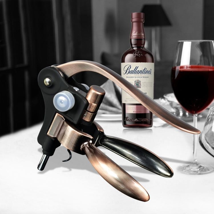 โลหะผสมสังกะสี + วัสดุ ABS ที่เปิดขวดรูปกระต่ายย้อนยุคที่เปิดขวด Corkscrew Port ที่เปิดขวดไวน์ขนาด: 18 x 14.5 x 4.7 ซม., Zinc Alloy