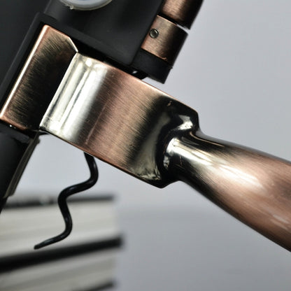 โลหะผสมสังกะสี + วัสดุ ABS ที่เปิดขวดรูปกระต่ายย้อนยุคที่เปิดขวด Corkscrew Port ที่เปิดขวดไวน์ขนาด: 18 x 14.5 x 4.7 ซม., Zinc Alloy
