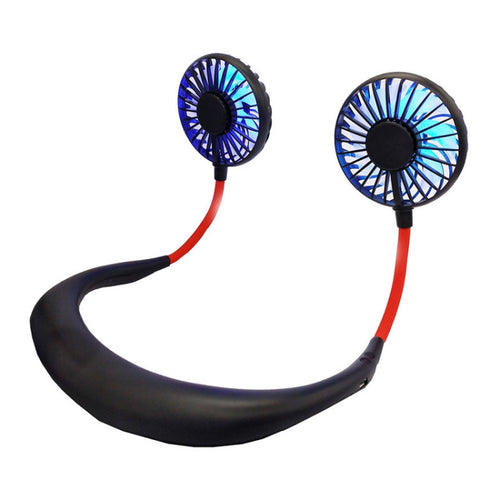 Creative Mini แขวนคอประเภทพัดลมพัดลม LED กลางแจ้ง, F008 (Black), F008, F008 (Blue), F008 (White)