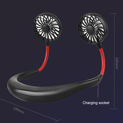 Creative Mini แขวนคอประเภทพัดลมพัดลม LED กลางแจ้ง, F008 (Black), F008, F008 (Blue), F008 (White)