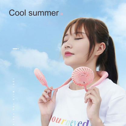 Creative Mini แขวนคอประเภทพัดลมพัดลม LED กลางแจ้ง, F008 (Black), F008, F008 (Blue), F008 (White)