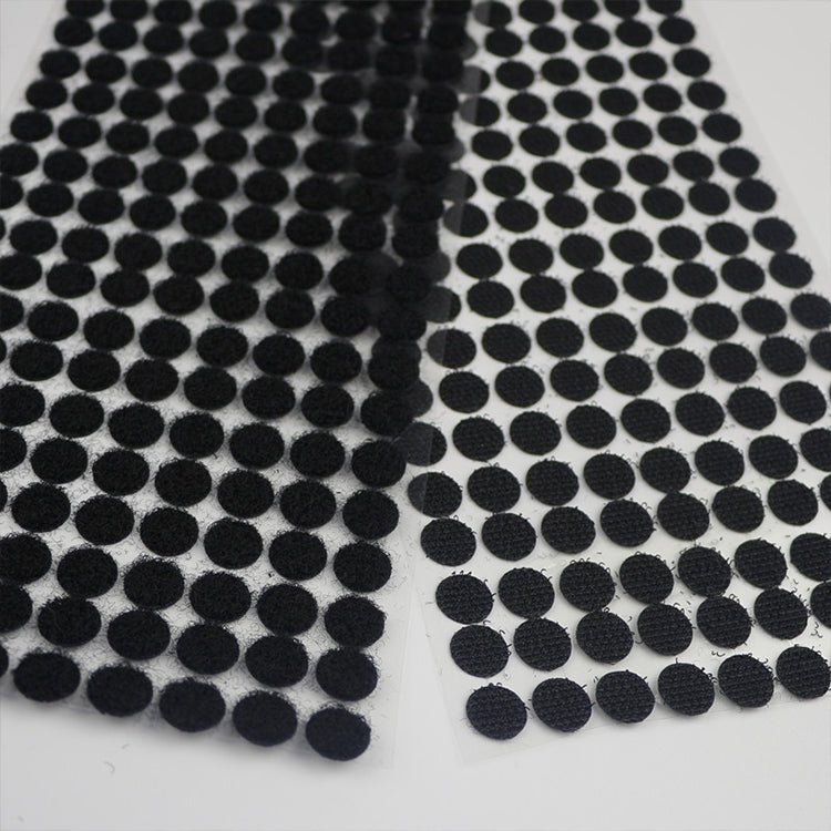 1,000 ชิ้น 10 มม. รอบตะขอกาวไนลอนและห่วงยึด, 10mm (Black), 10mm (White)