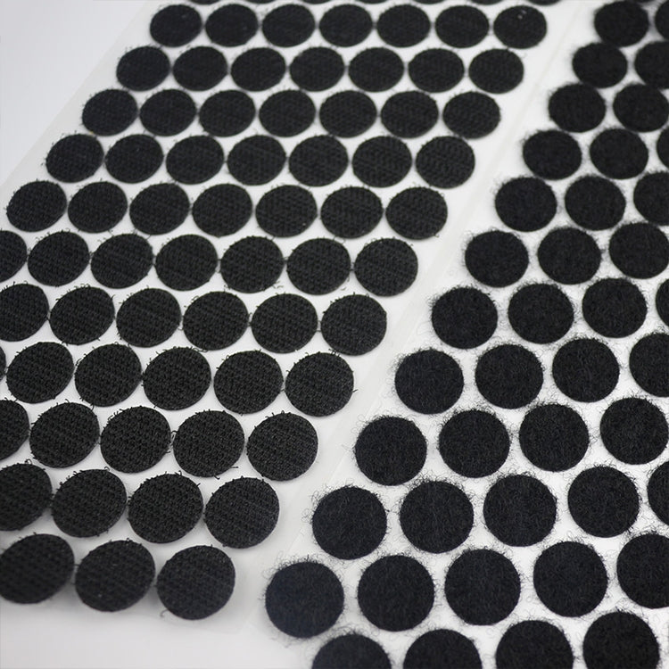 1,000 ชิ้น 16 มม. รอบตะขอกาวไนลอนและห่วงยึด, 15mm (Black), 15mm (White)
