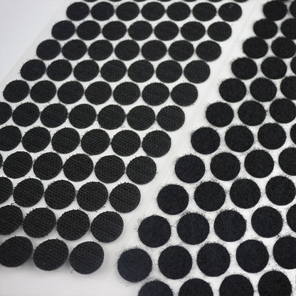 1,000 ชิ้น 16 มม. รอบตะขอกาวไนลอนและห่วงยึด, 15mm (Black), 15mm (White)