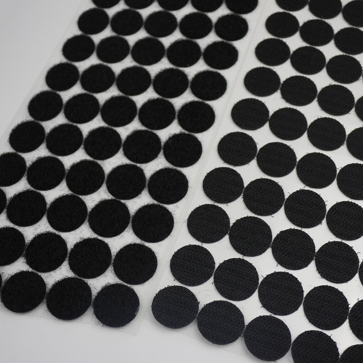 1,000 ชิ้น 20 มม. รอบตะขอกาวไนลอนและห่วงยึด, 20mm (Black), 20mm (White)