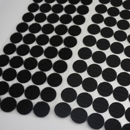 1,000 ชิ้น 20 มม. รอบตะขอกาวไนลอนและห่วงยึด, 20mm (Black), 20mm (White)