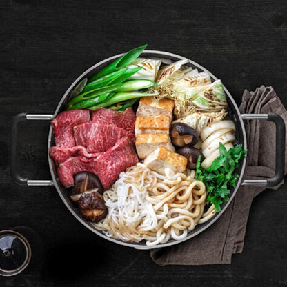 Original Xiaomi Mijia ZWZ 4L เกรดอาหาร Non-stick Stockpot,ใช้งานร่วมกับเตาแม่เหล็กไฟฟ้า Mijia (HC9071), 4L Stockpot
