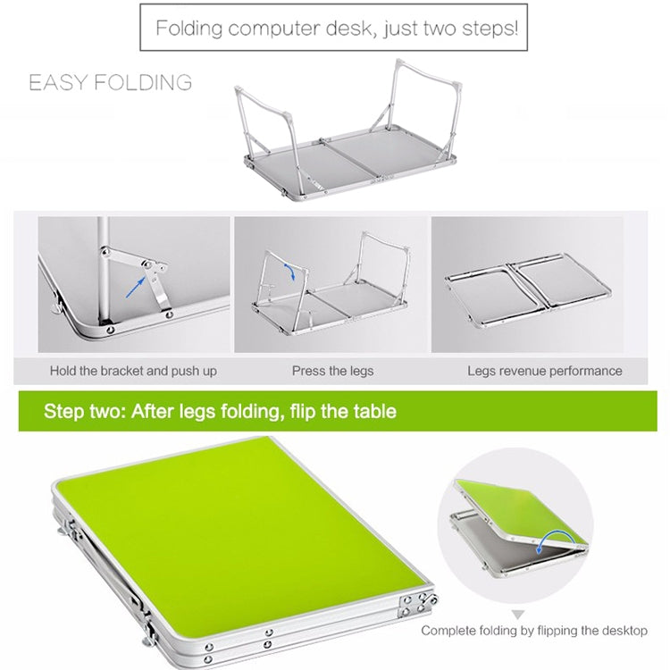 แผ่นพลาสติกปรับโต๊ะแล็ปท็อปแบบพกพาขาตั้งพับอ่านหนังสือโต๊ะถาดเตียง, Plastic Mat, Plastic Mat (Wood), Plastic Mat (Sapphire Blue)