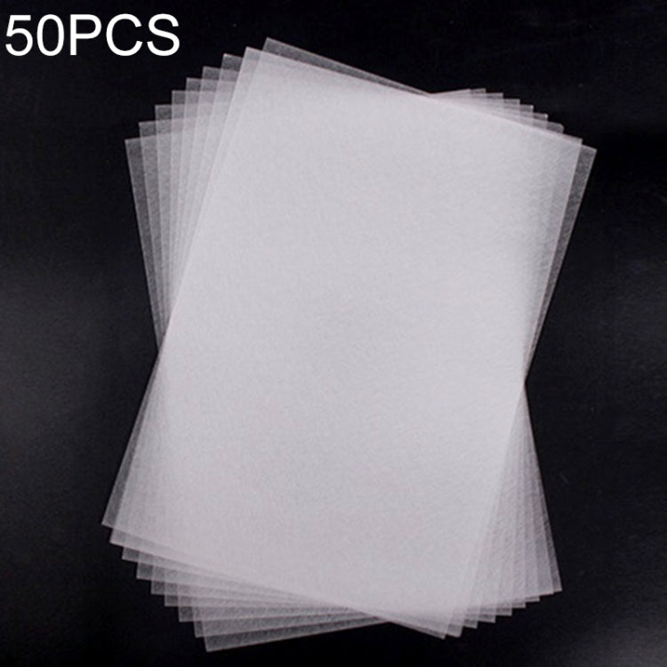 50 ชิ้นใสไม่บดฟิล์มหดความร้อน DIY ฟิล์มหดความร้อน, DIY Heat Shrink Film (Not Grinding)