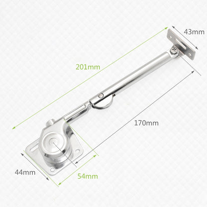 ตู้พลิกประตูแกนไฮดรอลิกประตูล่าง Damping บัฟเฟอร์พับรองรับความดัน Rod, Support Pressure Rod