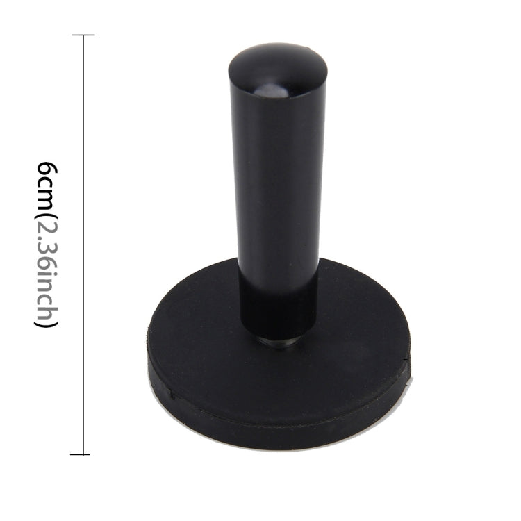 2 ชิ้นยานพาหนะป้ายรถทำเครื่องมือกราฟิกไวนิลห่อ G Ripper ผู้ถือแม่เหล็ก, Magnet Holder Black